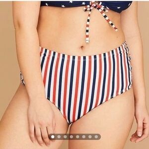 Patriotic Stars and Stripes swim bottom